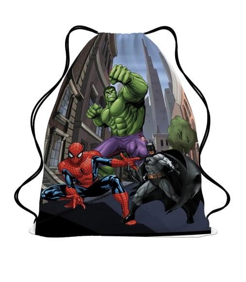40 Mochila Sacochila Mochilinha Vingadores Heróis