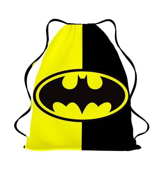 50 Lembrancinha Mochilinha Sacochila Aniversário Batman