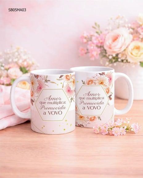 Caneca Dia das Mães Criativa Presente Especial para Mãe
