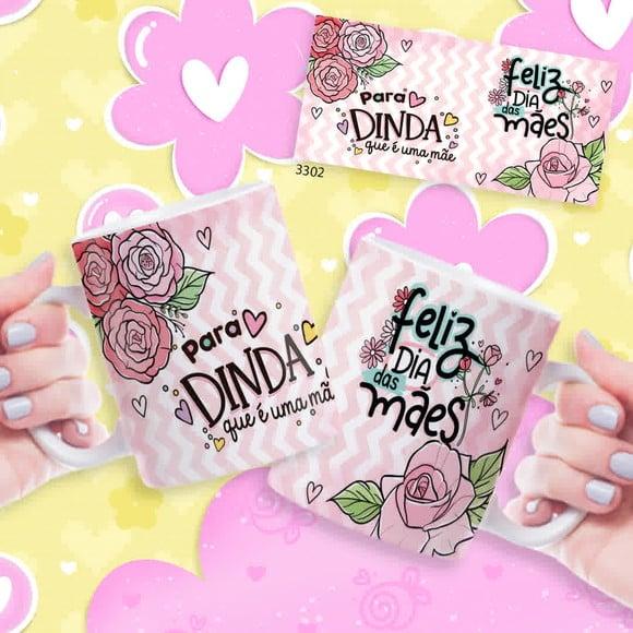 Caneca Dia das Mães Personalizada-criativa Presente
