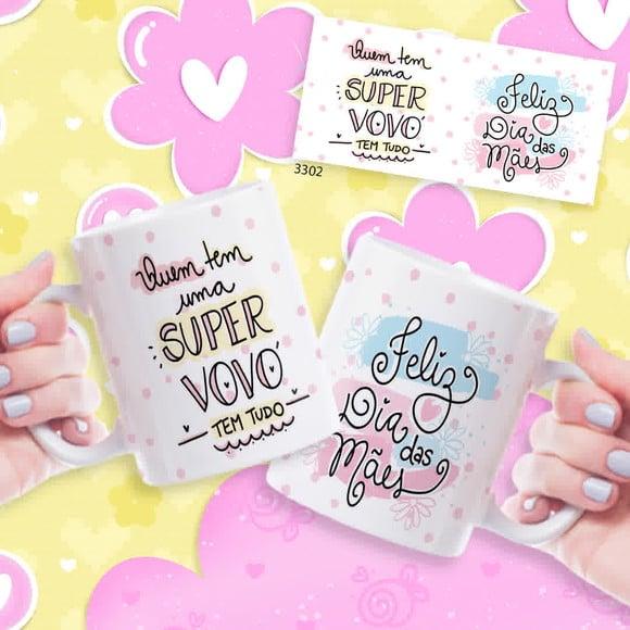 Caneca Dia das Mães Presente Personalizado