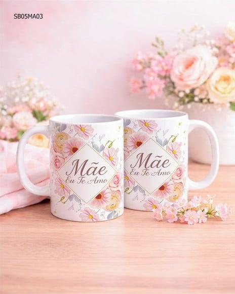 Caneca Personalizada Mãe Amor Eterno Presente Único