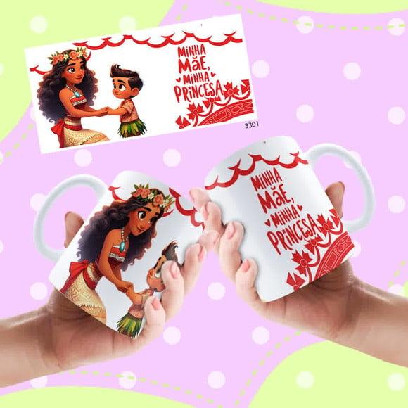 Caneca Personalizada para Mãe Dia das Mães Presente