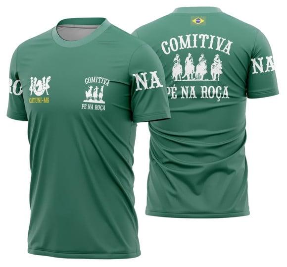 Kit 10 Camisa Cavalgada Vaquejada Cavalo