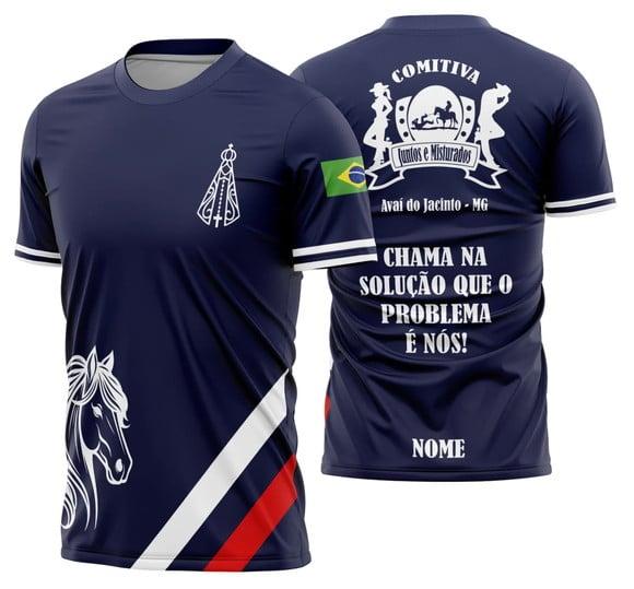 Kit 5 Camisa Cavalgada Vaquejada Cavalo Eventos Fazenda