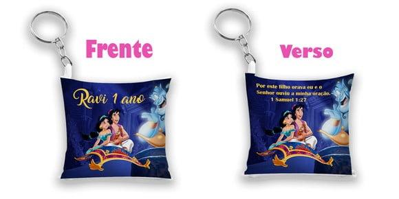 Lembrancinha Chaveiro Almofada Aladin