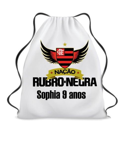 Mochila Saco De Time Futebol Personalizado 20x30