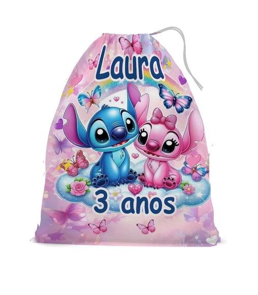 Saquinho Surpresa Personalizado Stitch