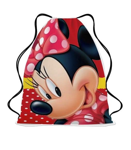 20 Mochila Sacochila Minnie Personalizada