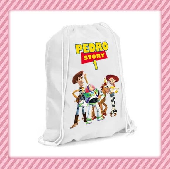 25 Lembrancinha Sacolinha Mochilinha Saco Toy Story