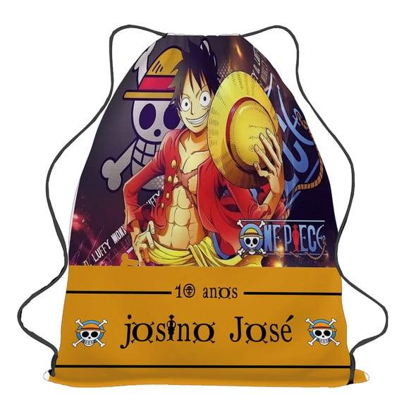 30 Lembrancinha Sacolinha Mochilinha One Piece