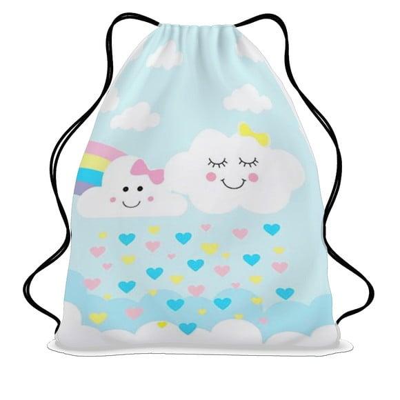 35 Mochila Saco Mochilinha Chuva de Amo Personalizada