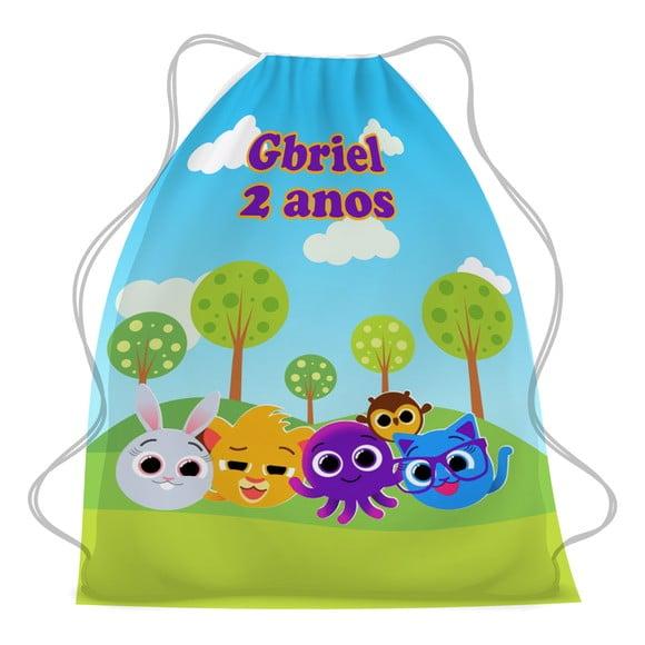 35 Mochila Sacochila Lembrancinha Bolofofos
