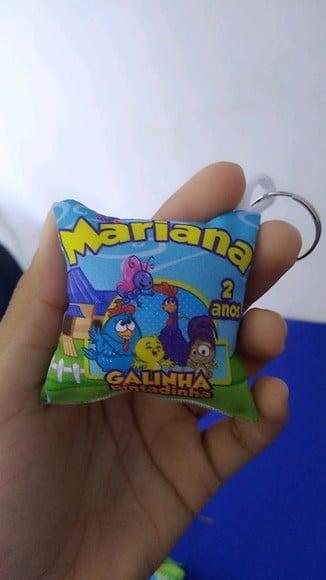 40 Almochaveiro Personalizado Galinha Pintadinha