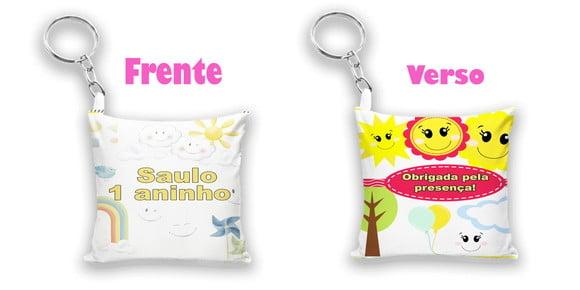 Almochaveiro Personalizado Aniversário 365 Sorrisos