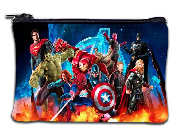 Bolsa Porta Moedas Personalizado Vingadores