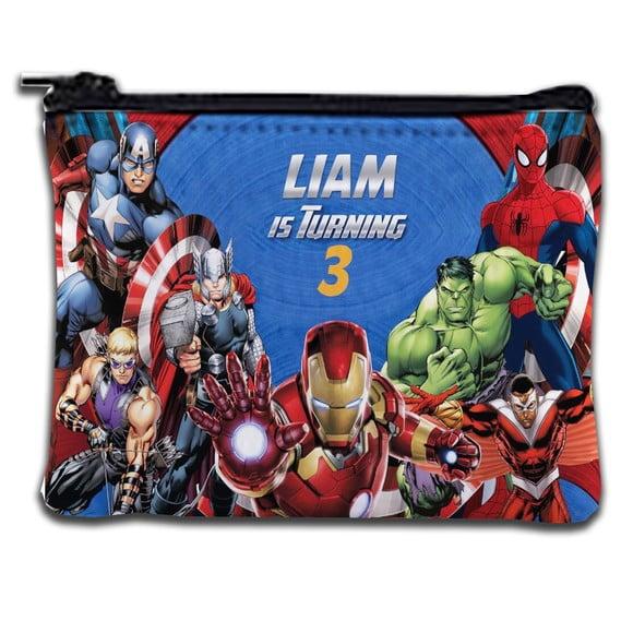 Bolsa Porta Moedas Personalizado Vingadores-festa