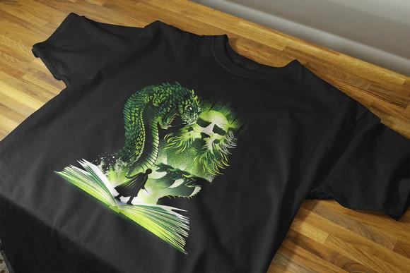Camiseta Bruxo Harry Potter Estampa Digital-100% Algodão