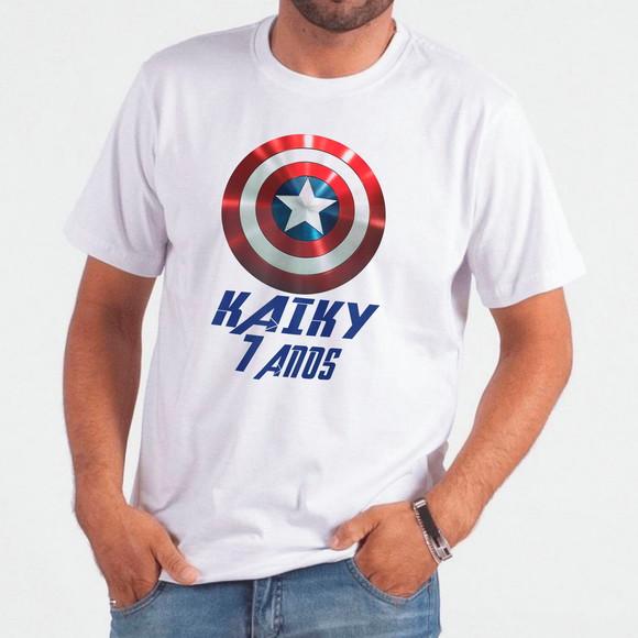 Camiseta Capitão América