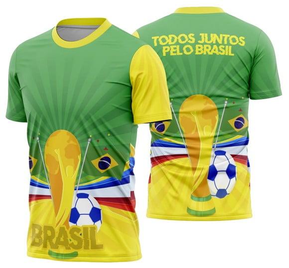 Camiseta Copa do Mundo-camisa Torcida Copa do Mundo