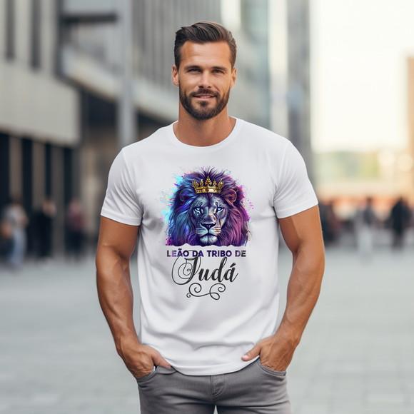 Camiseta Jesus Cristo Leão de Judá /ref S.o5 C05