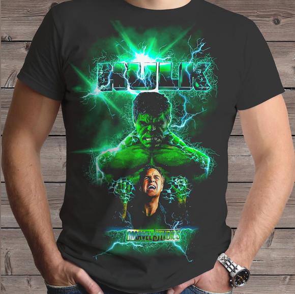Camiseta Infantil Hulk Personalizada Estampa Hulk