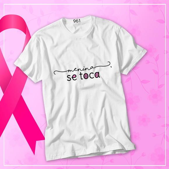 Camiseta Outubro Rosa Um Toque de Amor