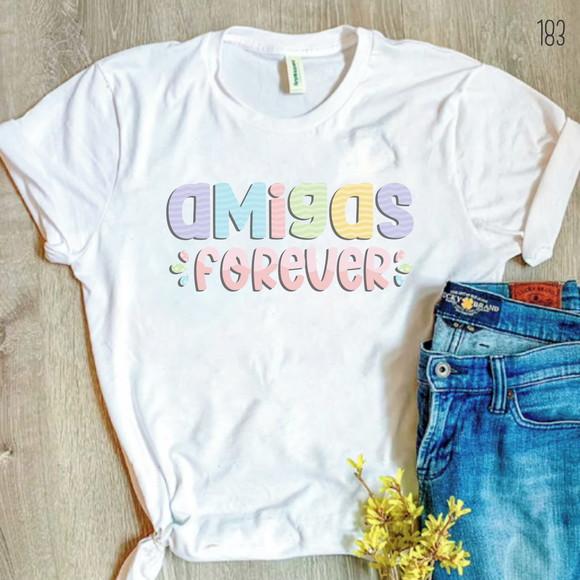 Camiseta Personalizada com Frase Amizade Presente