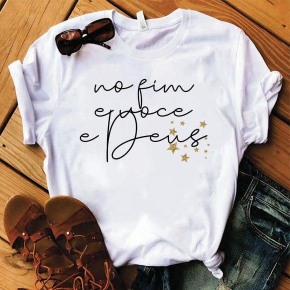 Camiseta Religiosa com Frases /col13-dv