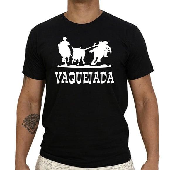 Camiseta Vaquejada 100% Algodão Estampa em Dtf