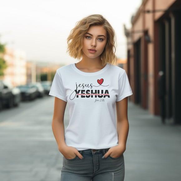 Camiseta Yeshua Deus Amou o Mundo /ref S.o5 C05