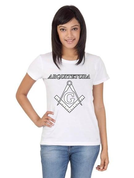 Camisetas Arquitetura Curso Faculdade