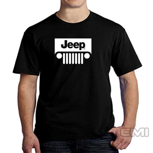 Camisetas Jeep 100% Algodão Estampa em Silk