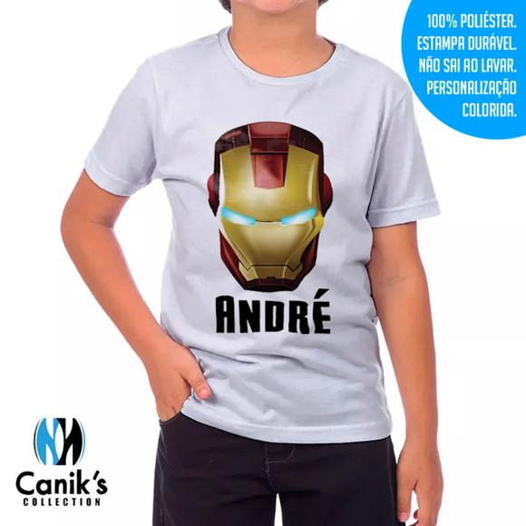 Camisetas Personalizadas Homem de Ferro