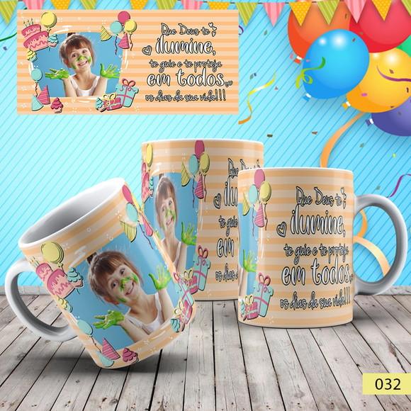 Caneca Aniversário - Frases Personalizada