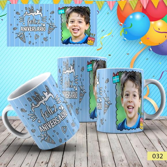 Caneca Aniversário - Frases Personalizada
