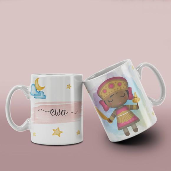 Caneca Ceramica Orixás Religiosa /col12 Dv