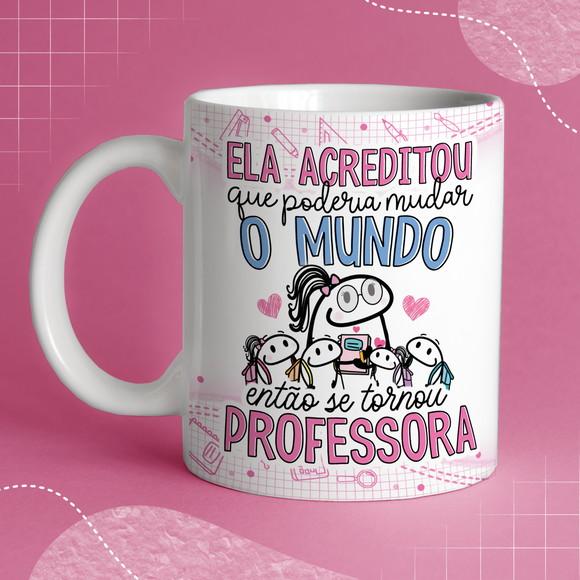 Caneca de Porcelana Dia dos Professores -col.03