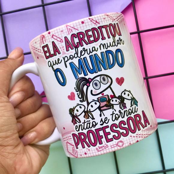 Caneca de Porcelana Dia dos Professores -col.03