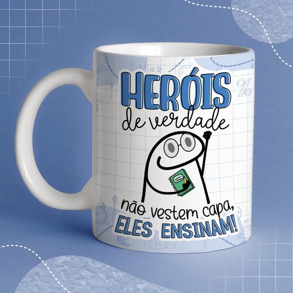 Caneca de Porcelana Lembrança Dia dos Professores -col.03