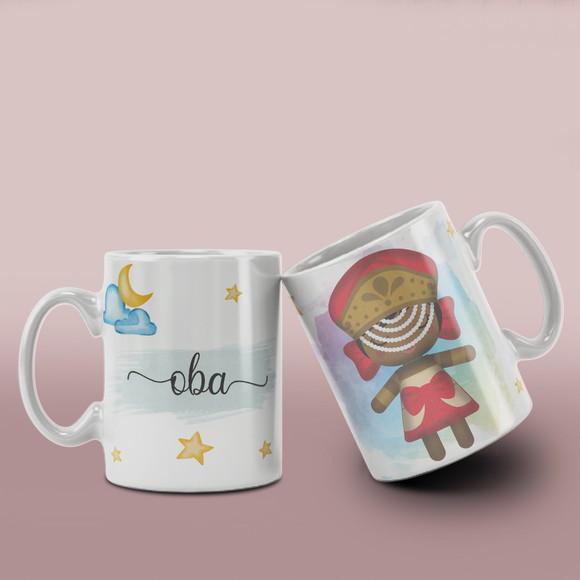 Caneca Orixás Religiosa Porcelana /col12 Dv