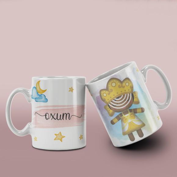 Caneca Orixás Religiosa Porcelana /col12 Dv