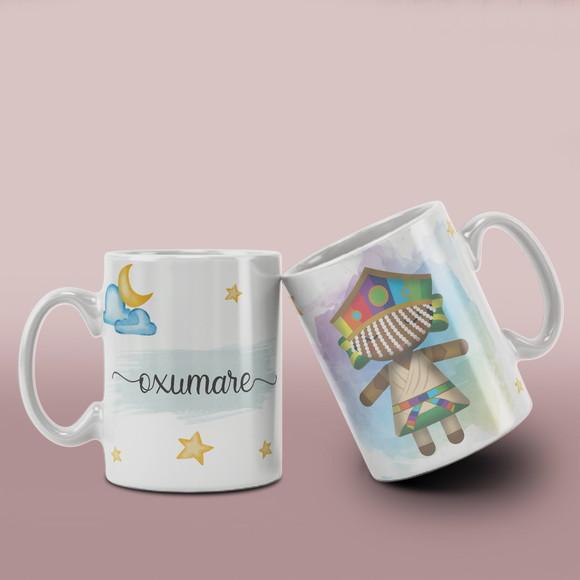 Caneca Orixás Religiosa Porcelana /col12 Dv