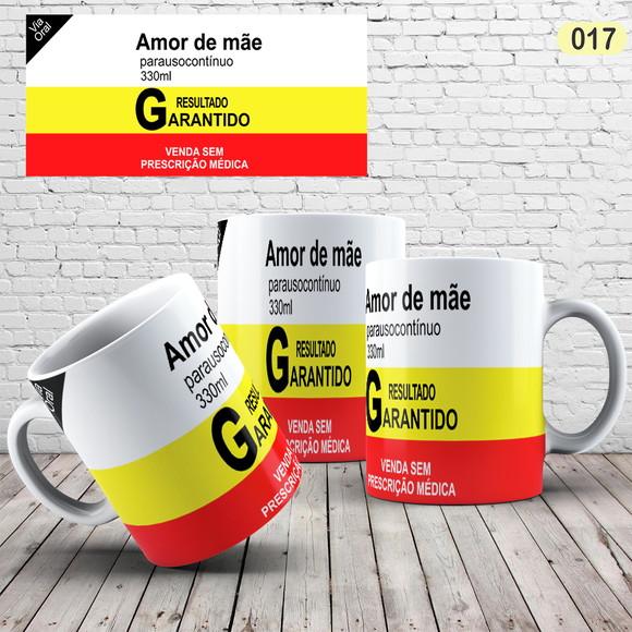 Caneca Porcelana Remédio Engraçado