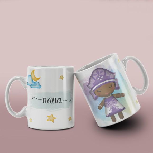 Caneca Religiosa Ceramica Orixás /col12 Dv