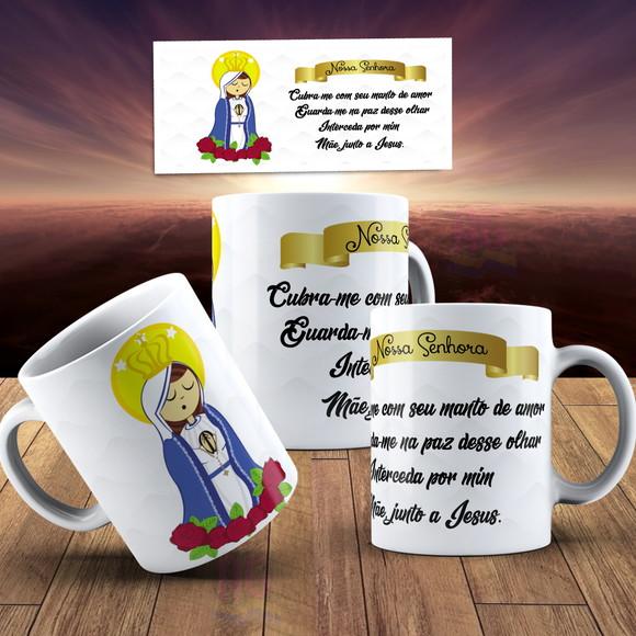 Caneca Religiosa Nossa Senhora