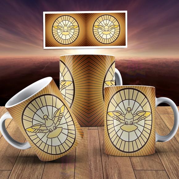Caneca Religiosa Espirito Santo