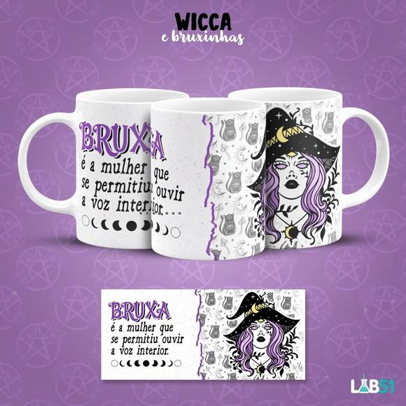 Caneca Temática Halloween ? Bruxas e Poções-coleção 1 Bruxas