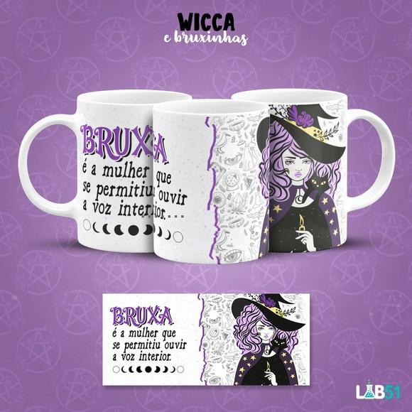 Caneca Temática Halloween ? Bruxas e Poções-coleção 1 Bruxas