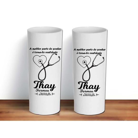 Copos Long Drink Enfermagem Personalizados